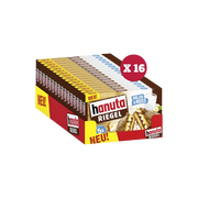 Ferrero Hanuta Riegel 16×5x172,5g - Ferrero gâteaux au chocolat et aux noisettes 