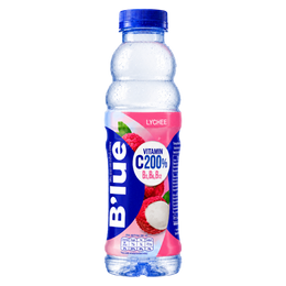 B’lue Lychee 24x500ml - Boisson Thaïlande aromatisée au Litchi