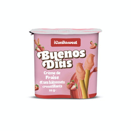 iConiksweet - Buenos Dias - Crème de fraise et ses bâtonnets croustillants 24x55g