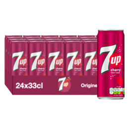 Seven Up Cherry 24 x 33 cl