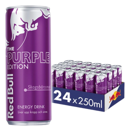 Red bull Purple Edition Skogsbärssmak 24x250ml - Red Bull Edition Violet Baies Sauvages