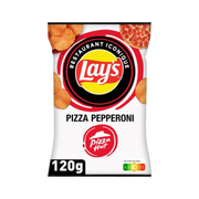 Lay’s Iconic Pizza Hut Pepperoni 24 x 120 g