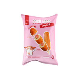 Brochette Corn Dog Original Saucisse BUDJI 6x285g - CandyMarket.Fr