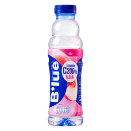 B’lue Pêche 24x500ml - Boisson Thaïlande aromatisée à la pêche