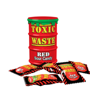 Toxic Waste Red Sour Candy Drum 12 x 42g