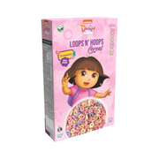 Céréales Dora Loops ‘N’ Hoops 12x375g
