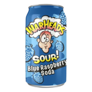 Warheads Sour Blue Raspberry Soda 12x330ml