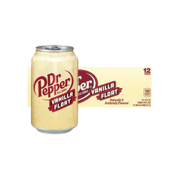 Dr Pepper - Vanilla float 12 x 355ml