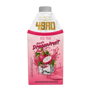 4BRO Ice Tea Bubatz Edition Dragon Fruit 8x500ml - Thé Glacé Edition Bubatz Fruit du Dragon