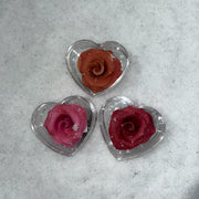 Roses Colorées au Chocolat Blanc Artisanal 8x30g