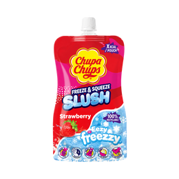 Chupa Chups Freeze & Squeeze Slush Granita Strawberry 2x12x250ml