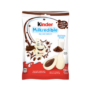Kinder Milkredible China 8 x 23.4g - Bonbons au lait en forme de goutte garniture à la crème de cacao