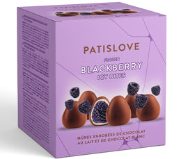 Patislove Milk & White Chocolate Blackberry 12x130g
