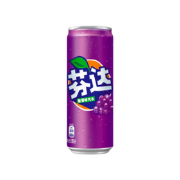 Fanta Grape Chine 12x33cl - Fanta raisin Chine