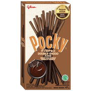 Double choco Pocky 10x55g  - Pocky chocolat - CandyMarket.Fr