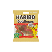 Description produit : Haribo - Goldbears Halal 30x100g

Les Haribo Goldbears Halal sont les célèbres petits oursons gélifiés, désormais disponibles en version certifiée halal. Avec leurs saveurs fruitées et leur texture moelleuse, ces bonbons iconiques offrent un plaisir sucré irrésistible pour tous. Présentés en sachets individuels de 100 g, regroupés en cartons de 30 unités, ils sont parfaits pour les professionnels souhaitant proposer des produits adaptés à toutes les clientèles.

Points forts :
	•	Saveu