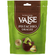 Valse Pistachio Dragee 12x70g - Milk Chocolate Covered