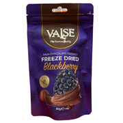 Valse Blackberry Freeze Dried 12x80g - Milk Chocolate Covered