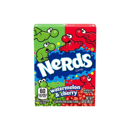 Nerds Pocket wattermelon cherry 36×46,7g - Nerds Pocket saveur Pastèque Cerise