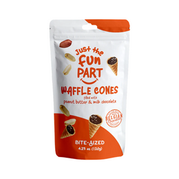 Waffle Peanut Butter and Milk Chocolate 6x120g - Waffle Cones Beurre de Cacahuète et Chocolat au Lait