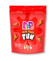 Dippo Mini Cornet Fraise 18x70g