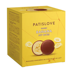 Patislove Milk Chocolate Banana 12x130g