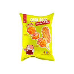 Brochette Corn Dog Crispy Potato saucisse BUDJI 6x440g - CandyMarket.Fr