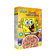 Céréales SpongeBob Loops ‘N’ Hoops 12x375g