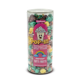 iConiksweet - Pop-In Pop Corn Saveur Tutti Frutti 12x170g - CandyMarket.Fr