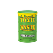 Toxic Waste Green Sour Candy Drum 12x42g - CandyMarket.Fr