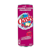 Oasis Pomme Cassis Framboise 24x33cl - CandyMarket.Fr