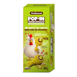 iConiksweet - Pop-In Chicken Chocolate – Saveur Pistache 12 x 50g