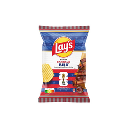 Lay’s Ondulées BBQ Ribs 24 x 120g