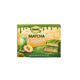 MeM’s Matcha Chocolate White Peach Cream 12x100g