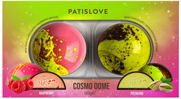 Patiswiss Cosmo Dômes Framboise et Pistache 18x90g