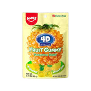 Amos 4D Gummy Pineapple 24x65g