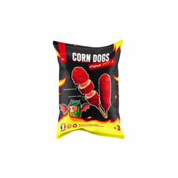 Brochette Corn Dog Original Spicy Budji 6x285g