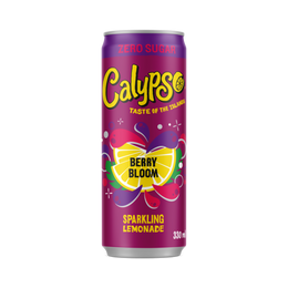 Calypso Sparkling Lemonade Berry Bloom 12x330ml - CandyMarket.Fr