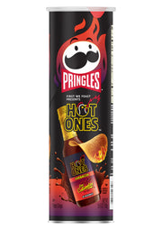 Pringles - Hot Ones Barbacoa 14 x 156g