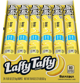 Laffy Taffy Banana x24 - Taffy Taffy Banane