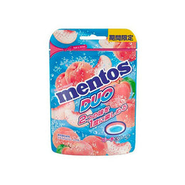 Mentos Peach Japan 2in1 10x45g - Mentos Pêche du Japon