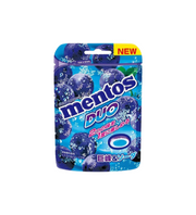 Mentos Grape Japan 2in1 10x45g - Mentos Raisin du Japon