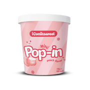 iConiksweet - Pop-In Mini - Trompe l’Oeil Peach - Ice Cream 12x150g