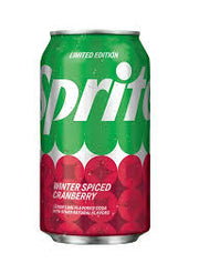 Sprite Limited Edition Winter Spiced Cranberry 12x355ml